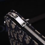 Dior Oblique Jacquard Pouch Black/BeigeFor Women‎ 12in/30cm CD 2OBCA251YSE_H03E