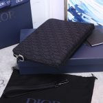 Dior Oblique Jacquard Pouch Black/BeigeFor Women‎ 12in/30cm CD 2OBCA251YSE_H03E