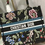 Christian Dior Small Dior Tote Bag Black For Women 10.5 in/ 26.5cm