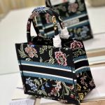 Christian Dior Small Dior Tote Bag Black For Women 10.5 in/ 26.5cm