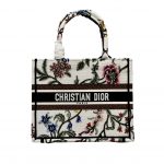Christian Dior Small Dior Tote Bag White For Women 10.5 in/ 26.5cm