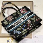 Christian Dior Small Dior Tote Bag Black For Women 10.5 in/ 26.5cm