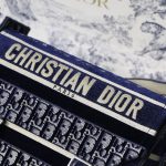 Dior Camp Bag Oblique Embroidery Blue/Grey For Women‎ 11in/ 28cm CD