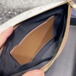 Dior Diamond Canvas A5 Pouch Light Blue/Brown/Black For Women‎ 10in/26.5cm CD
