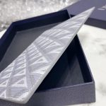 Dior Diamond Canvas A5 Pouch Light Blue/Brown/Black For Women‎ 10in/26.5cm CD