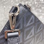 Dior Diamond Canvas A5 Pouch Light Blue/Brown/Black For Women‎ 10in/26.5cm CD