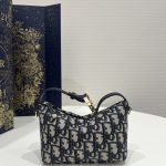 Dior Diortravel Nomad Pouch Blue For Women 6in/ 15cm