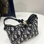Dior Diortravel Nomad Pouch Blue For Women 6in/ 15cm