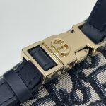 Dior Diortravel Nomad Pouch Blue For Women 6in/ 15cm