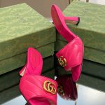 Gucci Double G Slide Sandal Pink For Women 674839 BKO00 5752