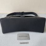 Balenciaga Downtown Small Shoulder Bag In Black/Beige/Pink For Women 11.8in/30cm 67135329S171000