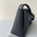Balenciaga Downtown Small Shoulder Bag In Black/Beige/Pink For Women 11.8in/30cm 67135329S171000