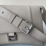 Balenciaga Downtown Small Shoulder Bag In Black/Beige/Pink For Women 11.8in/30cm 67135329S171000