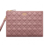 Dior Lagre Dior Caro Daily Pouch Pink/Black/Blue/Brown For Women‎ 12in/30cm CD S5086UWHC_M81P