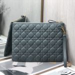 Dior Lagre Dior Caro Daily Pouch Pink/Black/Blue/Brown For Women‎ 12in/30cm CD S5086UWHC_M81P