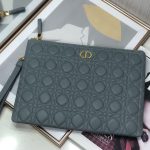 Dior Lagre Dior Caro Daily Pouch Pink/Black/Blue/Brown For Women‎ 12in/30cm CD S5086UWHC_M81P