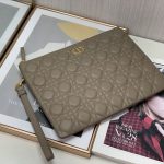 Dior Lagre Dior Caro Daily Pouch Pink/Black/Blue/Brown For Women‎ 12in/30cm CD S5086UWHC_M81P