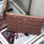 Dior Lagre Dior Caro Daily Pouch Pink/Black/Blue/Brown For Women‎ 12in/30cm CD S5086UWHC_M81P
