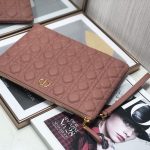 Dior Lagre Dior Caro Daily Pouch Pink/Black/Blue/Brown For Women‎ 12in/30cm CD S5086UWHC_M81P