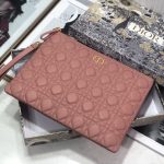 Dior Lagre Dior Caro Daily Pouch Pink/Black/Blue/Brown For Women‎ 12in/30cm CD S5086UWHC_M81P