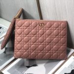 Dior Lagre Dior Caro Daily Pouch Pink/Black/Blue/Brown For Women‎ 12in/30cm CD S5086UWHC_M81P