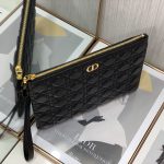 Dior Lagre Dior Caro Daily Pouch Pink/Black/Blue/Brown For Women‎ 12in/30cm CD S5086UWHC_M81P
