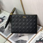 Dior Lagre Dior Caro Daily Pouch Pink/Black/Blue/Brown For Women‎ 12in/30cm CD S5086UWHC_M81P