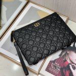 Dior Lagre Dior Caro Daily Pouch Pink/Black/Blue/Brown For Women‎ 12in/30cm CD S5086UWHC_M81P