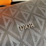 Dior Lingot Pouch Black/Grey For Women‎ 8.5in/22cm CD 1ADPO249CDP_H43E