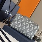 Dior Lingot Pouch Black/Grey For Women‎ 8.5in/22cm CD 1ADPO249CDP_H43E