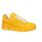 Louis Vuitton LV Trainer Sneaker Yellow For Men 1AARGE