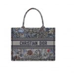 Dior Medium Dior Book Tote Denim Multicolor For Women 14in/36 cm M1296ZRZI_M49E