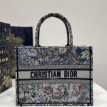 Dior Medium Dior Book Tote Denim Multicolor For Women 14in/36 cm M1296ZRZI_M49E