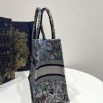 Dior Medium Dior Book Tote Denim Multicolor For Women 14in/36 cm M1296ZRZI_M49E