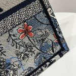 Dior Medium Dior Book Tote Denim Multicolor For Women 14in/36 cm M1296ZRZI_M49E