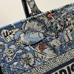Dior Medium Dior Book Tote Denim Multicolor For Women 14in/36 cm M1296ZRZI_M49E