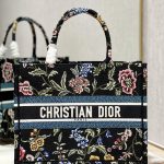 Christian Dior Medium Dior Tote Bag Black For Women 14in/ 36cm
