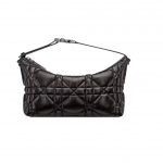 Dior Medium Diortravel Nomad Pouch Black/White For Women 8.5in/ 22cm S5554BMIG_M900