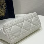 Dior Medium Diortravel Nomad Pouch Black/White For Women 8.5in/ 22cm S5554BMIG_M900