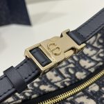 Dior Medium Diortravel Nomad Pouch Blue For Women 8.5in/ 22cm S5554OTZQ_M928