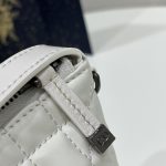 Dior Medium Diortravel Nomad Pouch Black/White For Women 8.5in/ 22cm S5554BMIG_M900