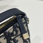 Dior Medium Diortravel Nomad Pouch Blue For Women 8.5in/ 22cm S5554OTZQ_M928