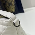 Dior Medium Diortravel Nomad Pouch Black/White For Women 8.5in/ 22cm S5554BMIG_M900