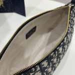 Dior Medium Diortravel Nomad Pouch Blue For Women 8.5in/ 22cm S5554OTZQ_M928