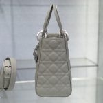 Christian Dior Medium Lady Dior Bag Grey For Women 9.5in/24cm