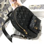 Dior Mini Dior Backpack Cannage Black For Women‎ 12 in/ 31.5 cm CD