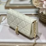 Dior Mini Miss Dior Bag White/ Black/ Blue/ Light Purple For Women 7 in/18.cm