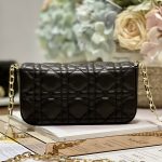 Dior Mini Miss Dior Bag White/ Black/ Blue/ Light Purple For Women 7 in/18.cm