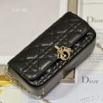 Dior Mini Miss Dior Bag White/ Black/ Blue/ Light Purple For Women 7 in/18.cm