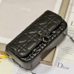 Dior Mini Miss Dior Bag White/ Black For Women 7 in/ 18.5cm